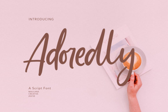 Adoredly Script: A Font for Creative Campaigns