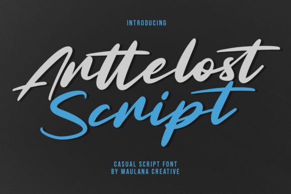 Arttelost Script: A Stylish Font for Web Design