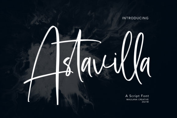 Astavilla Script: A Font for Impact