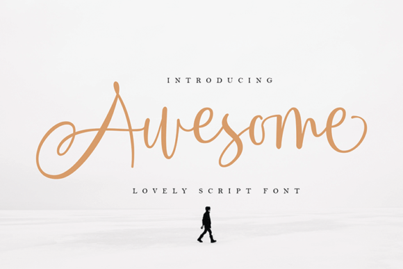 Awesome Duo Script: A Elegant Display Font