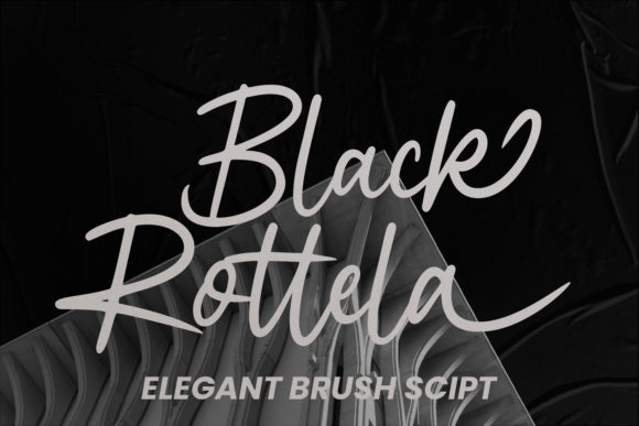 Black Rotela Script: A Font That Speaks