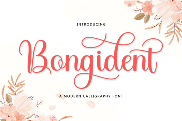 Bongident Script: A Font That Dances
