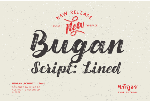 Bugan Script: A Flowing Display Font