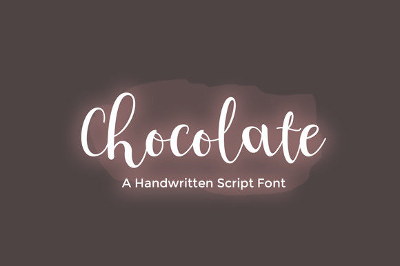Chocolate Script: A Font for Digital Design