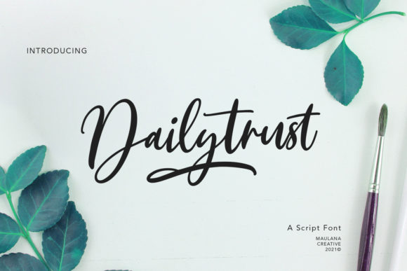 Dailytrust Script: Elegant Handwritten Font