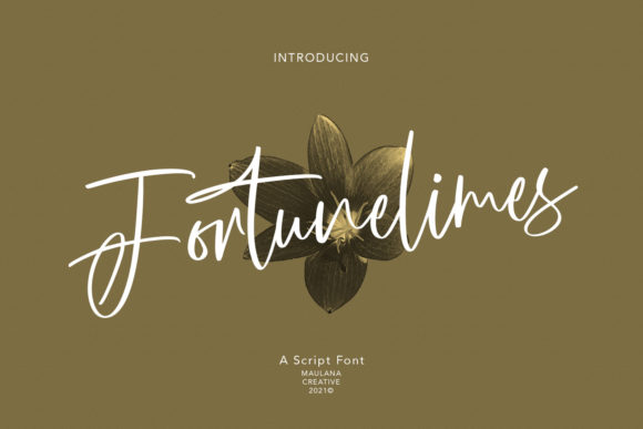 Fortunelimes Script: A Stylish Font for Modern Marketing