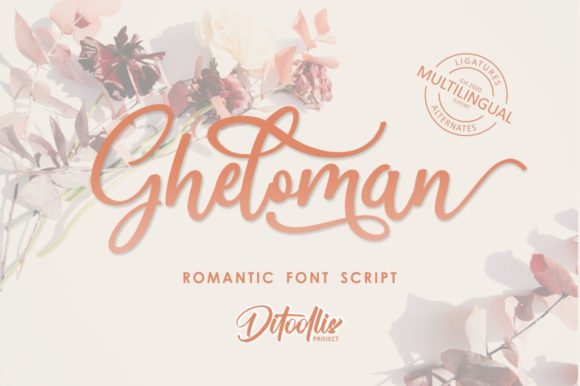 Gheloman Script: A Font for Business Elegance