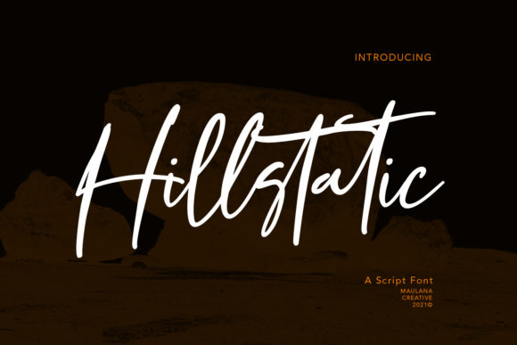 Hillstatic Script: A Stylish Font for Business