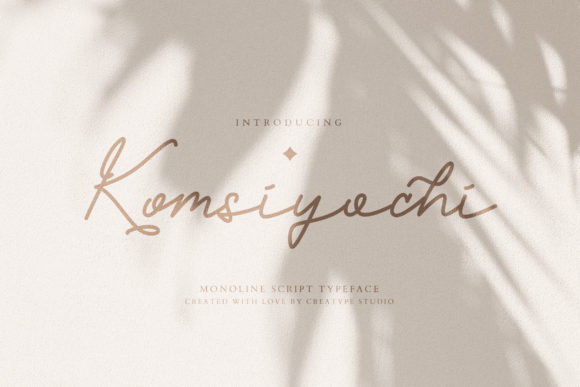 Komsiyochi Script Font Review