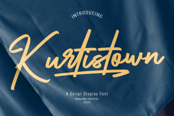 Kurtistown Script: A Font That Dances