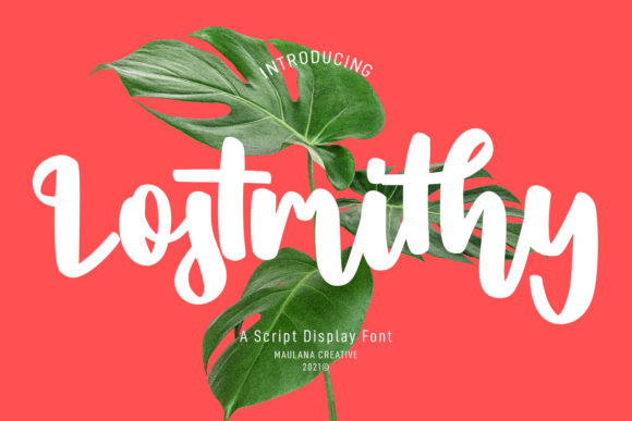 Lostmithy Script: A Bold Handwritten Font