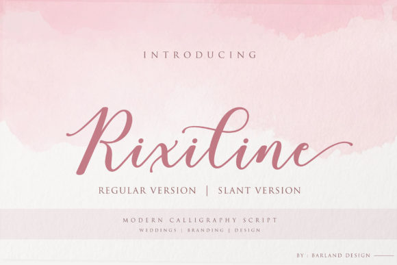 Rixiline Script: A Stylish Font for Web Design