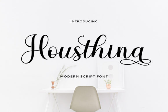 Upgrade Your Brand With Housthina Script
