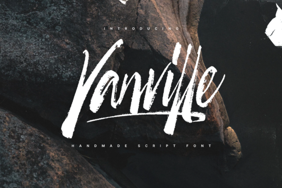Vanville Script: A Creative Font for Editorial Design