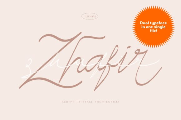 Zhafir Script: Elegant Font for Web Design